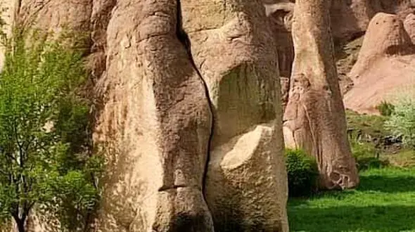 روستای  "  دلمه" هشترود یکی از زیباترین مناطق دیدنی  جهان