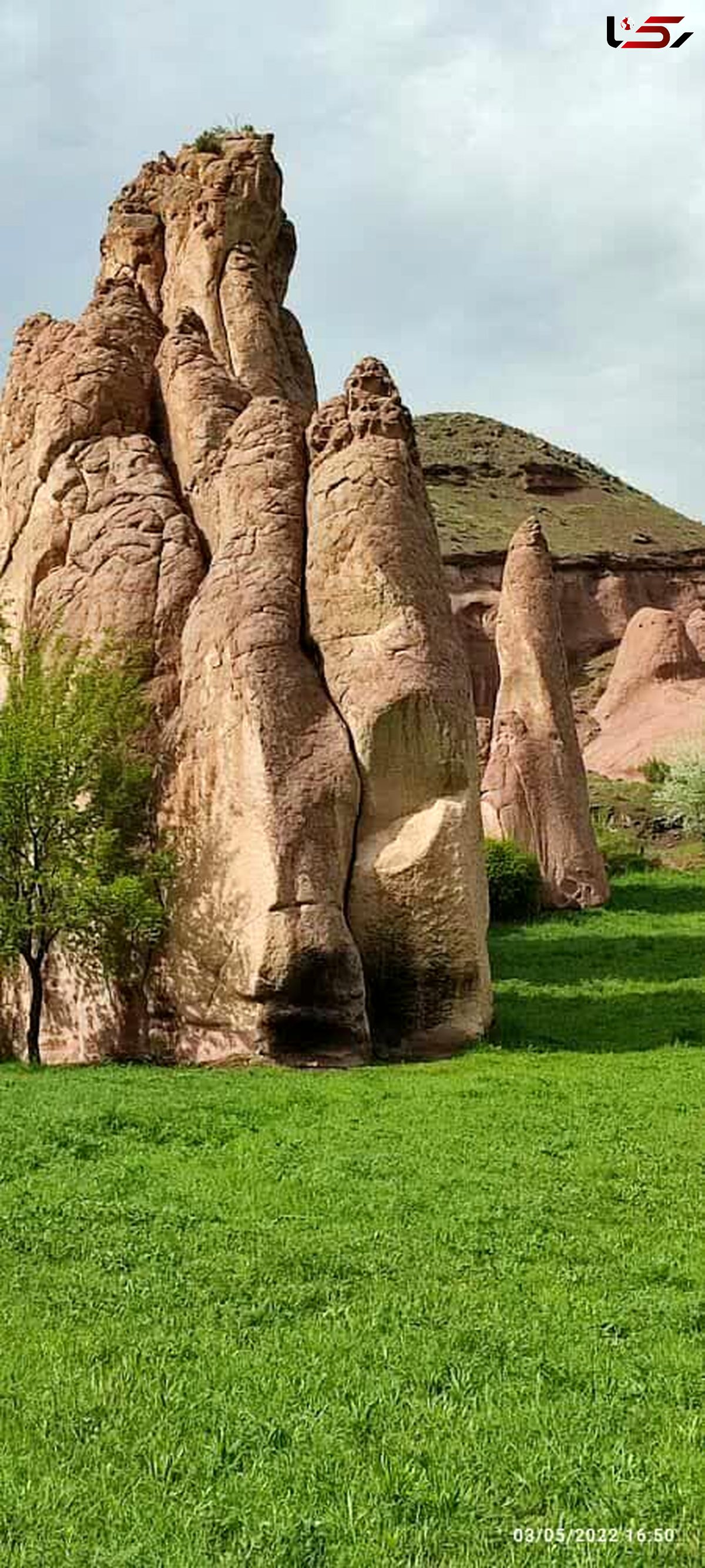 روستای  "  دلمه" هشترود یکی از زیباترین مناطق دیدنی  جهان