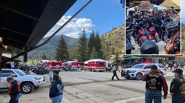 تیراندازی مرگبار در رالی موتورسواری با ۸ کشته و زخمی + فیلم