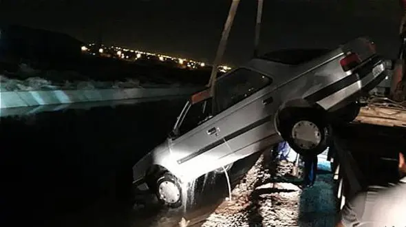 در این صحنه هولناک ماندن معجزه است / در شرق تهران رخ داد + عکس