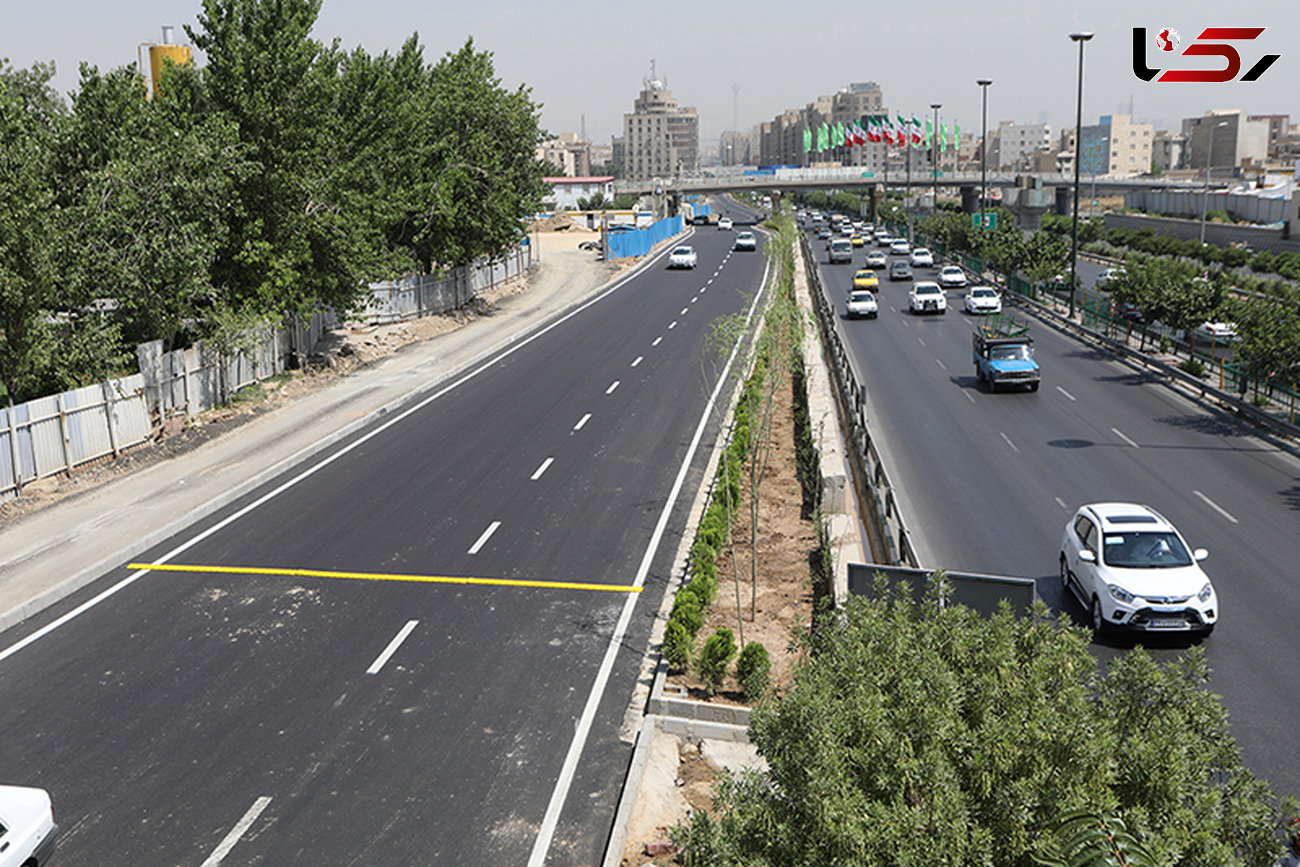 ترافیک نیمه سنگین در آزادراه کرج - قزوین / ترافیک روان در بزرگراه های پایتخت