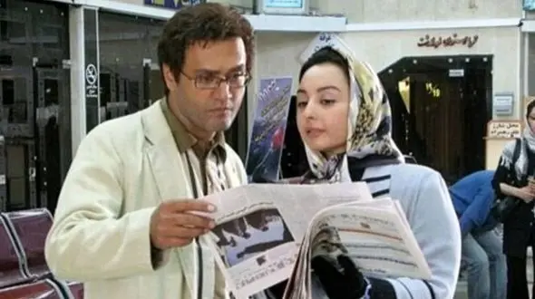 ماهایا پطروسیان، ایرج قادری و نسرین مقانلو در حال ناهار خوردن در دربند؛ سال 75