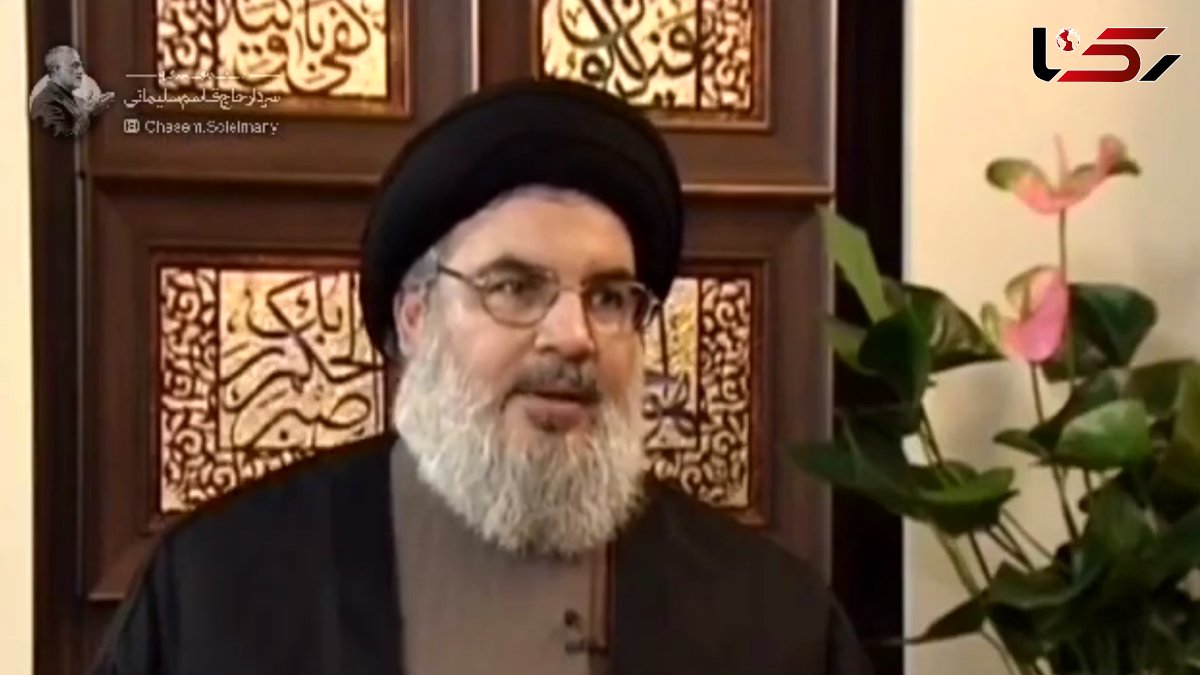 توصیف مقتدرانه سید حسن نصرالله از حاج قاسم سلیمانی+فیلم