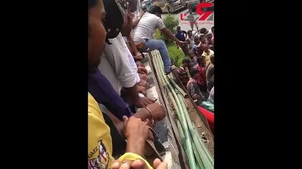 تصادف مرگبار با خودرو فراری! + فیلم