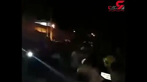 نخستین فیلم از محل حادثه دلخراش آتش سوزی در کوی علوی اهواز