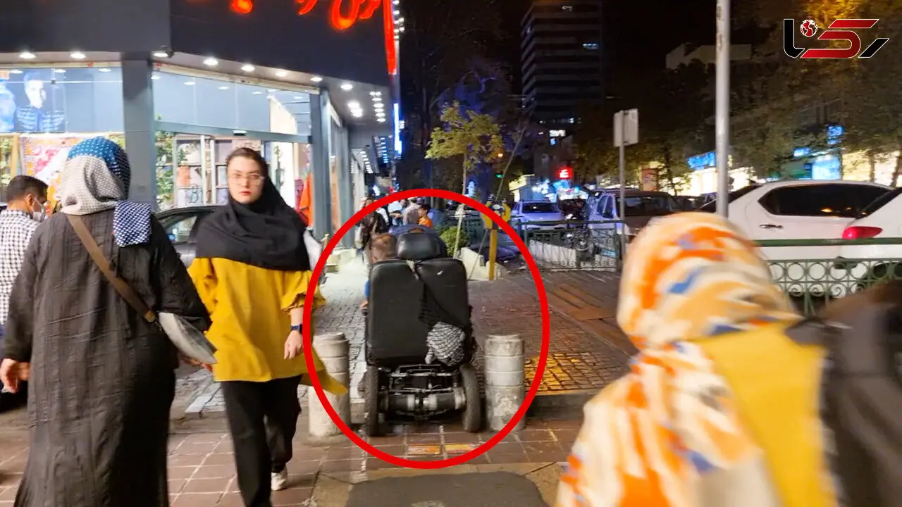تهران برای زندگی یک میلیون دارای معلولیت مناسب سازی نشده و شهرداری بی توجه به تاکیدها ! + فیلم