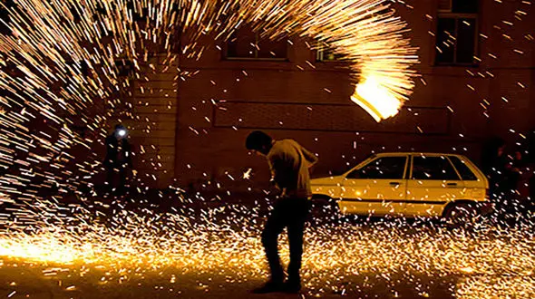 لحظه به لحظه با  حوادث چهارشنبه سوری سال 99 + فیلم 