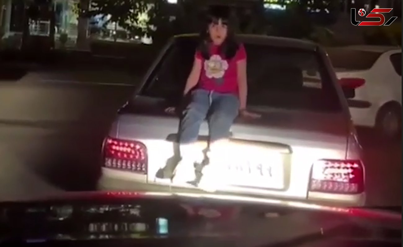 اعترافات تلخ یک پدر / فیلم جنجالی نشستن دختربچه ای روی صندوق عقب خودروی پدرش