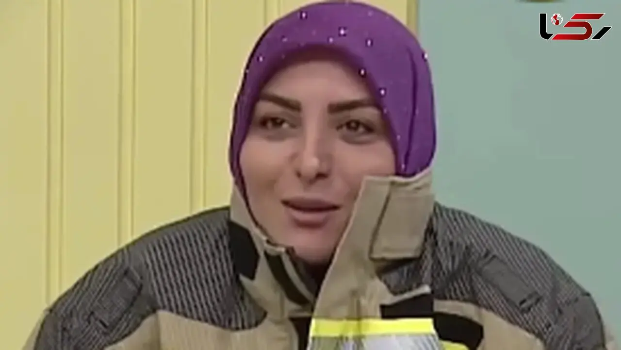 فیلم / المیرا شریفی‌مقدم لباس آتش‌نشان‌ها را پوشید