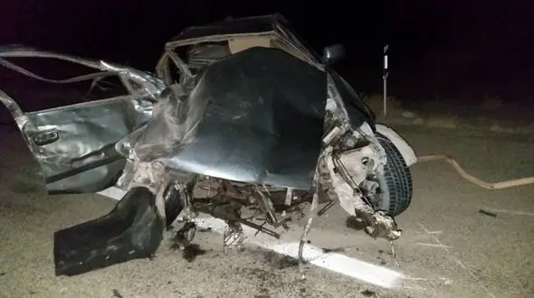 واژگونی خودروی حامل مهاجران در تعقیب و گریز پلیس زاهدان ؟!