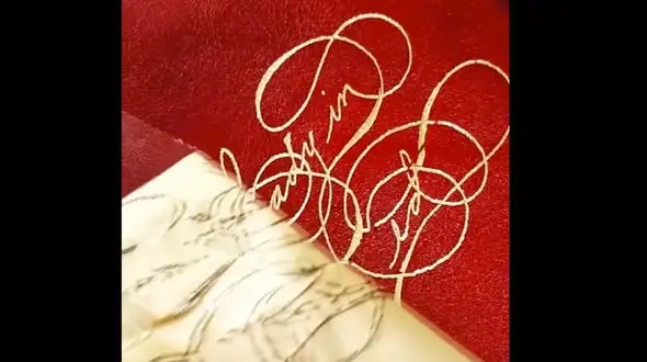 حکاکی خلاقانه و جالب روی چرم+فیلم