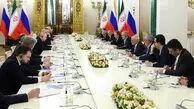 فیلم دیدار و گفتگوی روسای جمهور ایران و روسیه