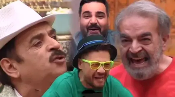 اولین فیلم از جوکر مردان جدید  ! / از شاهرخ استخری تا علی صادقی می ترکانند ! 