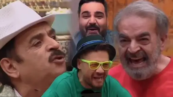 اولین فیلم از جوکر مردان جدید  ! / از شاهرخ استخری تا علی صادقی می ترکانند ! 