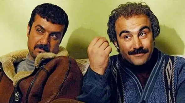  عکس جذاب و دیدنی از «نقی و ارسطو» پشت صحنه سریال پایتخت 