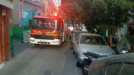 آتش سوزی در قلب پایتخت / نجات 6 نفر از حلقه دود و آتش