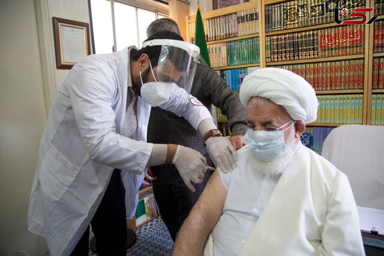 تزریق واکسن برکت به امام جمعه یزد