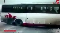 فیلم تصادف شدید به خاطر ایستادن دختر 15 ساله کنار اتوبان