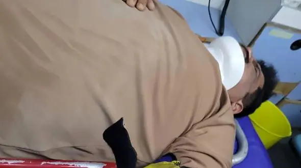 کندن خیابان جان جوان آبادانی را به خطر انداخت + فیلم 