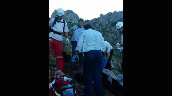 سقوط مرگبار دانشجوی  تبریزی از ارتفاعات قلعه بابک + عکس 