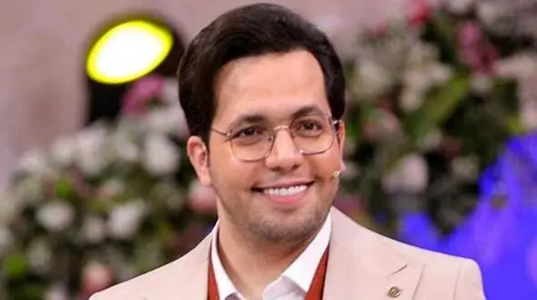 ازدواج حیرت آور حامد سلطانی با این دختر دهه هفتادی + عکس چهره عروس خانم و  دامادی آقای مجری بعد از فوت همسر اول!