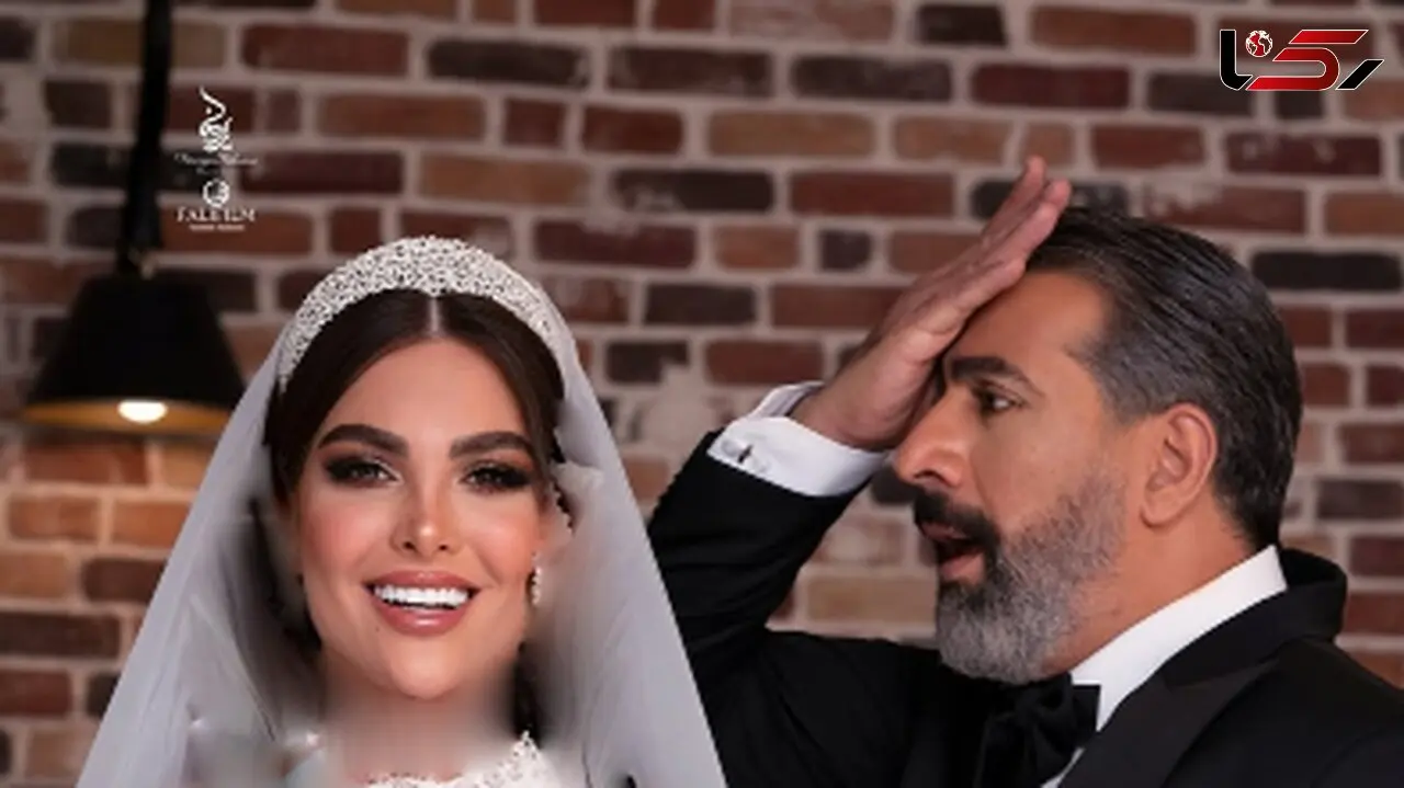 فیلم  عاشقانه های رمانتیک  محمد نادری و همسرش بین هزاران نفر فردای شب عروسی/ عاشق شدن تو 47 سالگی  عواقبش همینه دیگه !