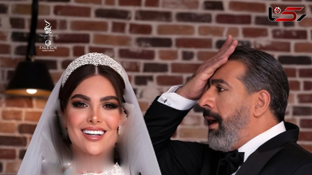 فیلم  عاشقانه های رمانتیک  محمد نادری و همسرش بین هزاران نفر فردای شب عروسی/ عاشق شدن تو 47 سالگی رسوایی میاره دیگه ....