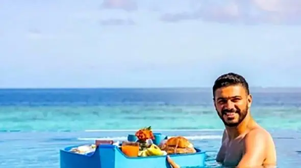 عکس/ تفریح پر سر و صدای شایان مصلح این بار در دبی!