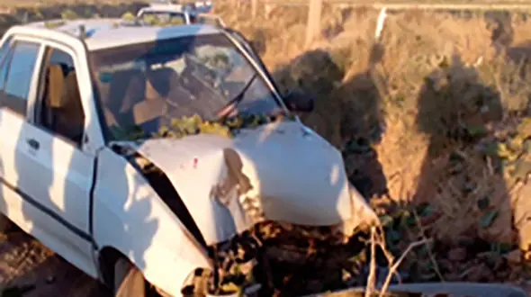 سرعت راننده پراید در زنجان او را کشت 