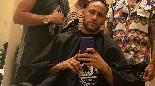 مدل موی جدید نیمار در روزهای مصدومیت