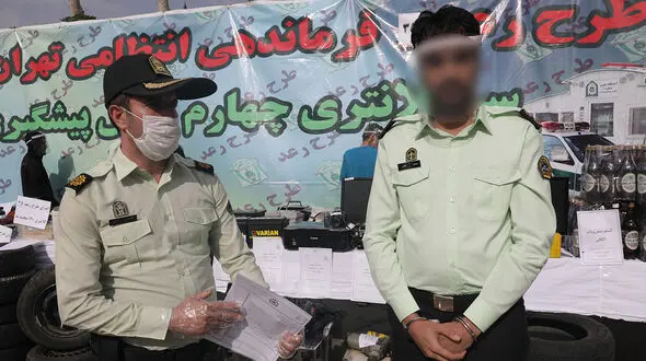 فیلم گفتگو با مرموزترین پلیس تهران / او باید زندانی شود! + عکس