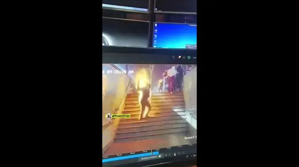 تکاندهنده ترین فیلم از انفجار بیروت / مردم زنده زنده آتش گرفتند / 16+