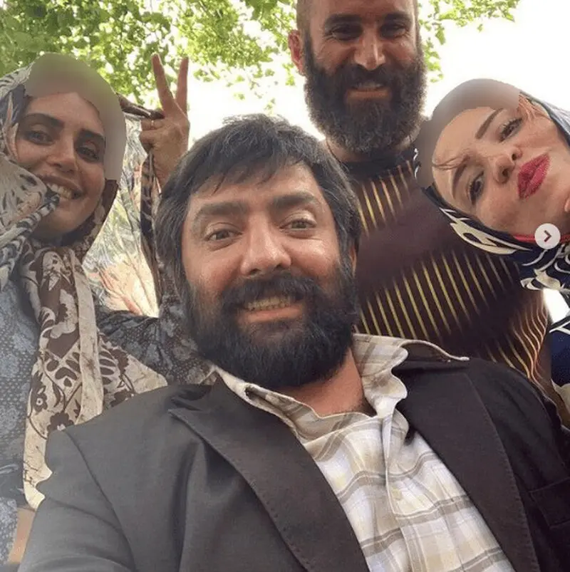 بهرام رادان و الناز شاکردوست