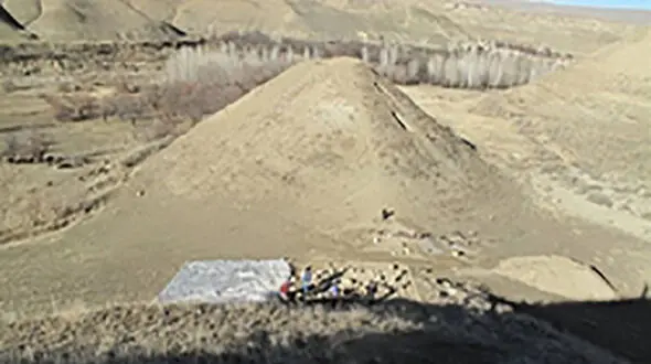 کشف محوطه استقراری دوره اشکانیان در زنجان