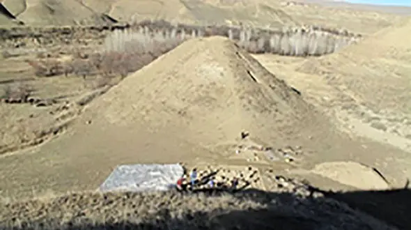 کشف محوطه استقراری دوره اشکانیان در زنجان