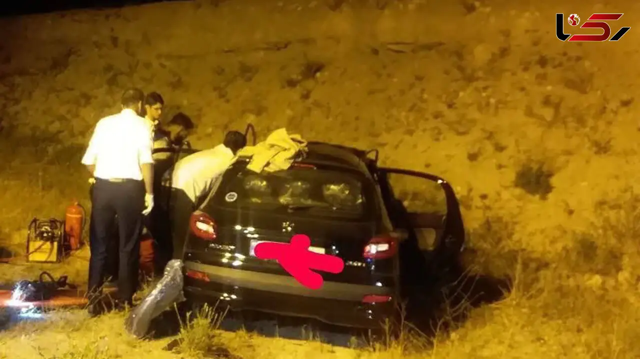 2 کشته در تصادف پژو 207 با خاور در اتوبان پیامبر اعظم