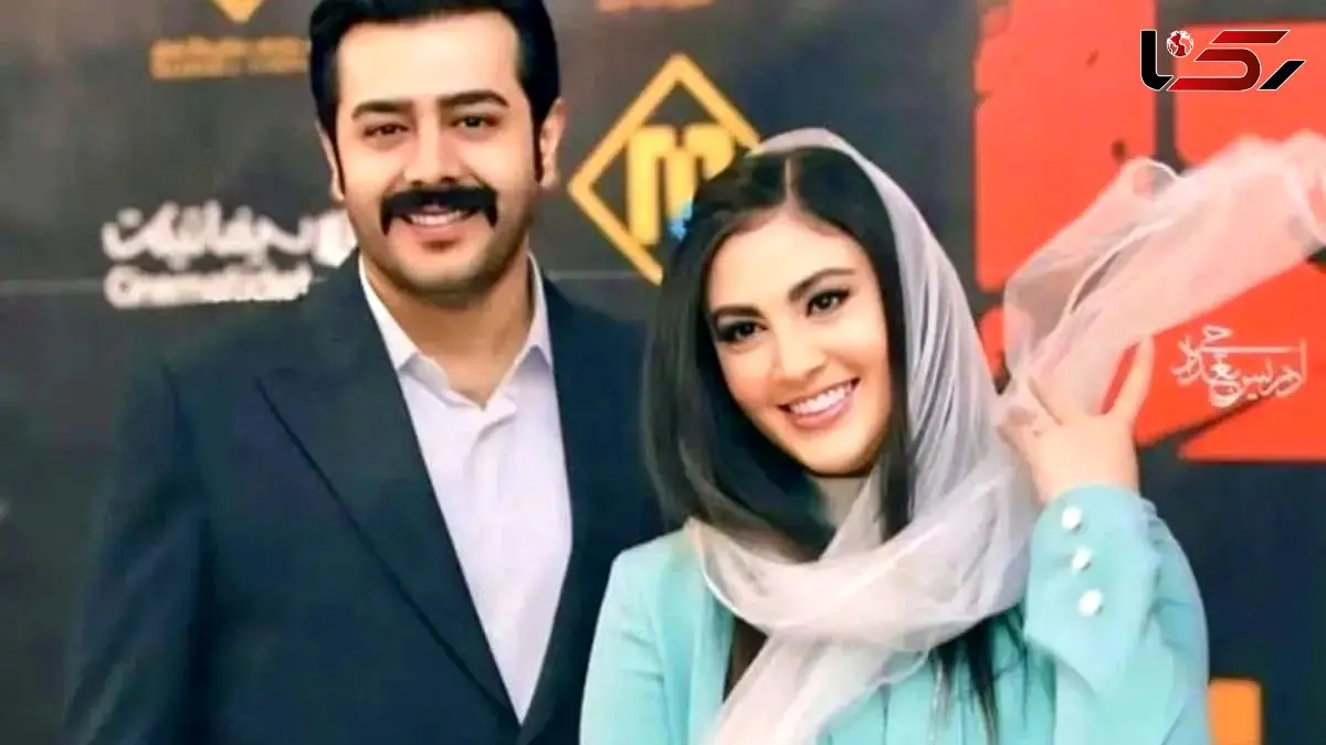 فیلم / استایل منحصربفرد و خاص مریم مومن و همسرش در اکران فیلم لختگی که همونجا هم حلقه ازدواجشو نشون داد/ خوشبخت بشین