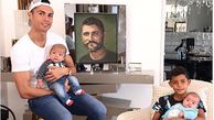 واکنش احساسی رونالدو به تولد پدرش