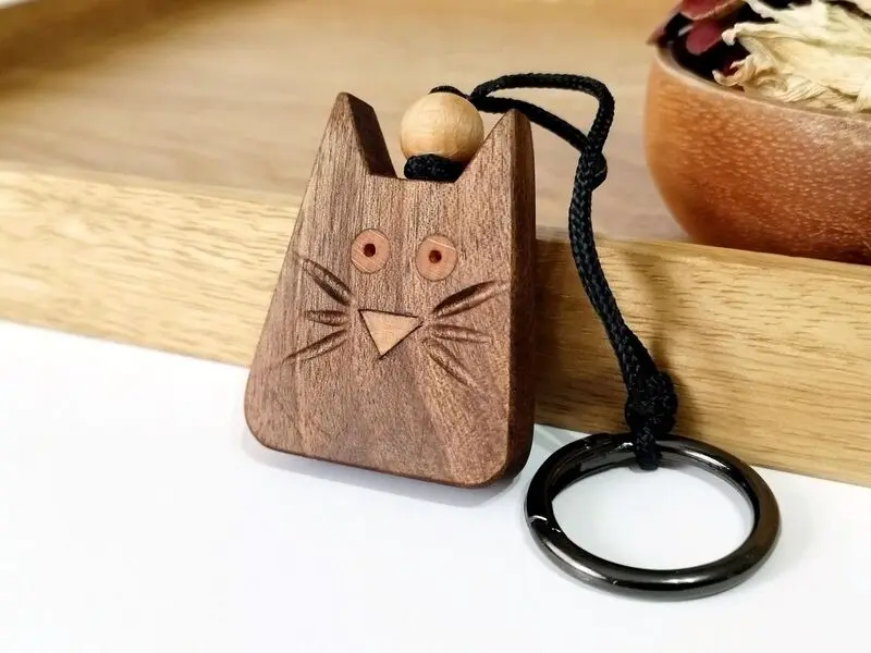 جاکلیدی چوبی دست ساز