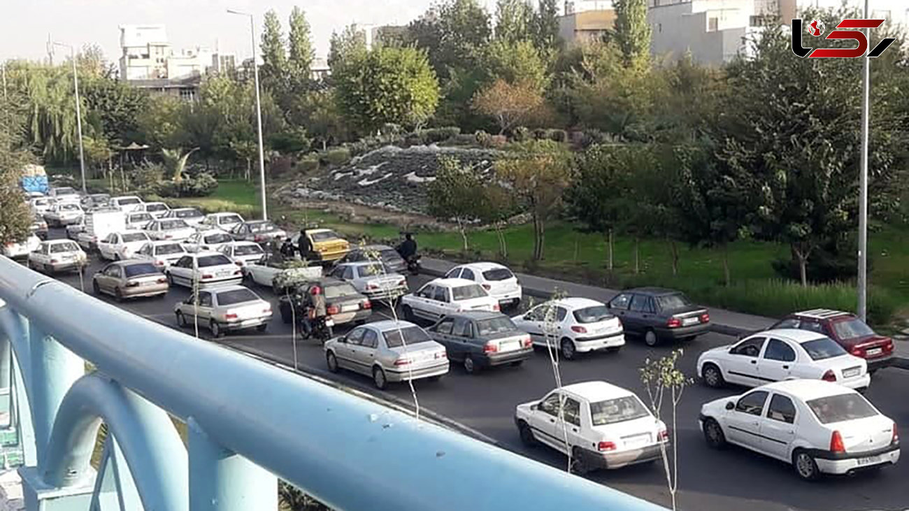 وضعیت ترافیک در تهران امروز چهارشنبه 20 اسفند 