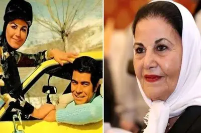 عکس / سفر در زمان /  «حنا نوه محمدعلی فردین» در کنار پوری بنایی؛ سال 96 / شباهت نوه فردین با زیبایی های پدربزرگش