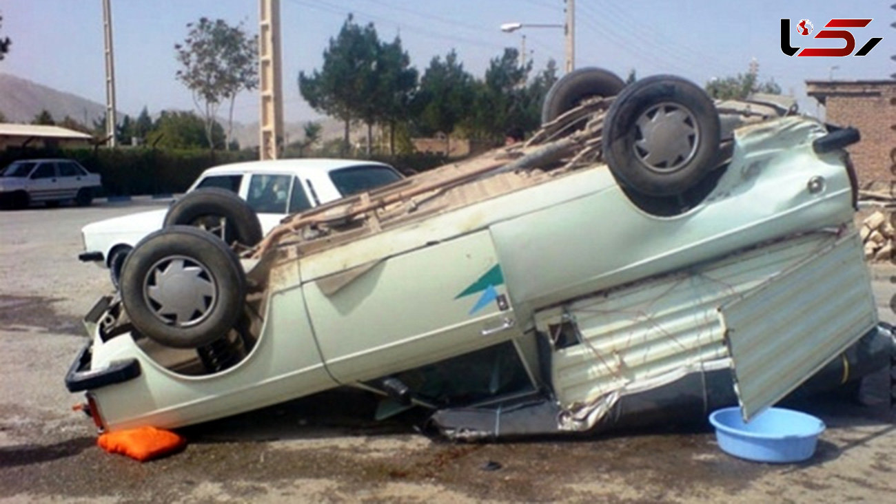 مرگ راننده وانت پیکان در کرمان / بامداد امروز رخ داد 