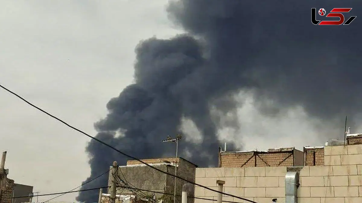 فیلم های آتش سوزی مهیب در اقدسیه چهارباغ