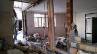 انفجار مهیب منزل مسکونی در گرگان به علت نشت گاز