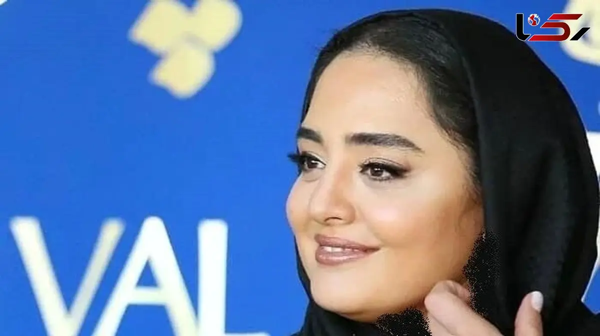 نگاهی به هنر دست زیبای یک طراح ایرانی؛ کشیدن نقاشی چهره خنده روی نرگس محمدی به سبک سیاه قلم/ زیبا و حرفه‌ای+عکس