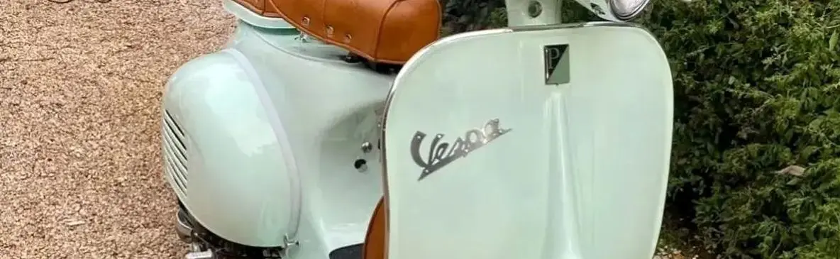 زیبایی بی نظیر وسپا کلاسیک VBB با رنگ سبز پاستلی