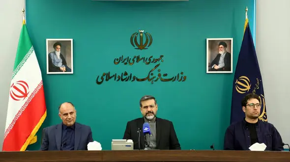 رونمایی از پوستر بزرگداشت حکیم ابوالقاسم فردوسی توسط وزیر فرهنگ / فیلم