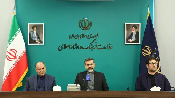 رونمایی از پوستر بزرگداشت حکیم ابوالقاسم فردوسی توسط وزیر فرهنگ / فیلم