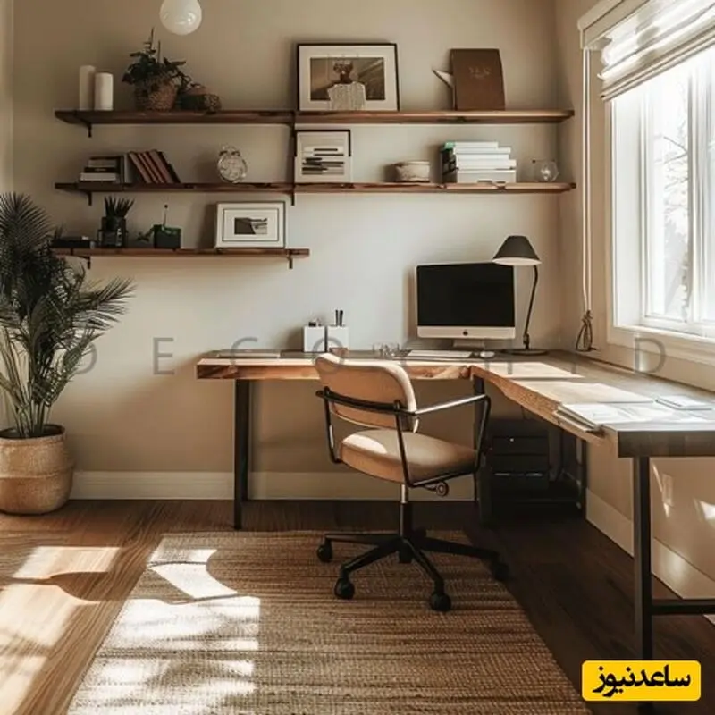 چیدمان اتاق مطالعه