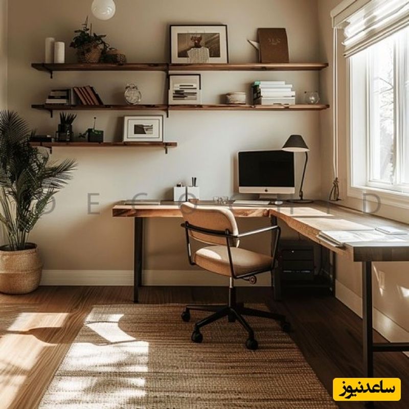 چیدمان اتاق مطالعه